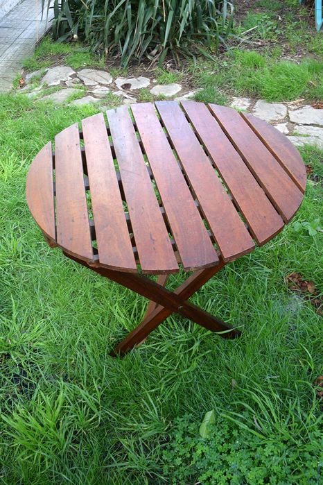 Mesa Jardim Mogno 70cm