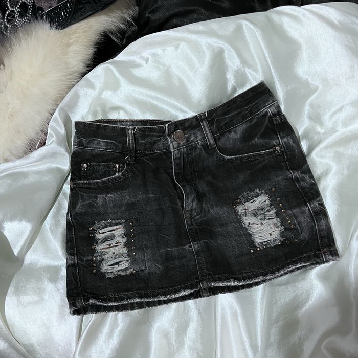 Кожаные шорты/юбки у2к