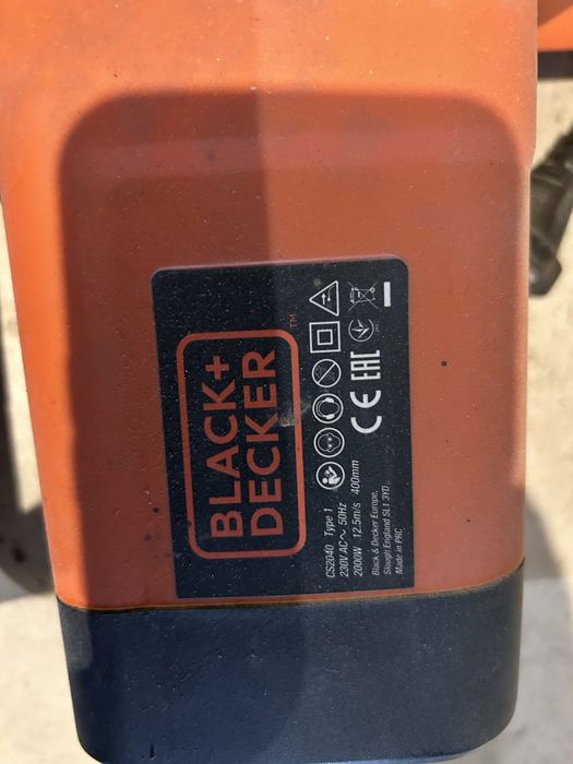 BLACK DECKER CS2040 elektryczna PIŁA ŁAŃCUCHOWA 2000W 40cm