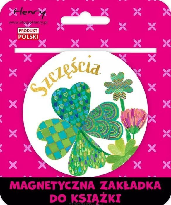 Zakładka kulka. Koniczyna