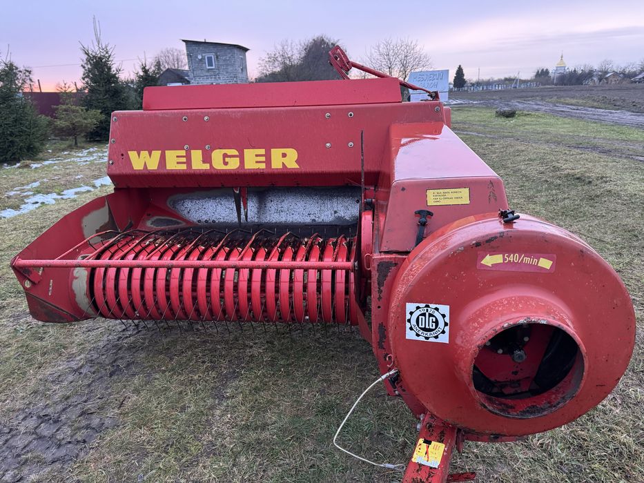 Велгер WELGER AP42 Тюкопрес Прес підбирач Пресс-подборщик (AP400,430)