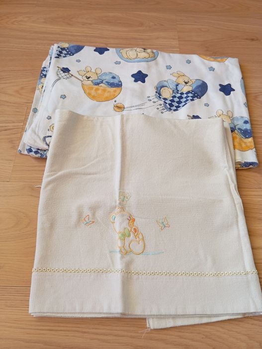 Conjunto Capa e lençóis