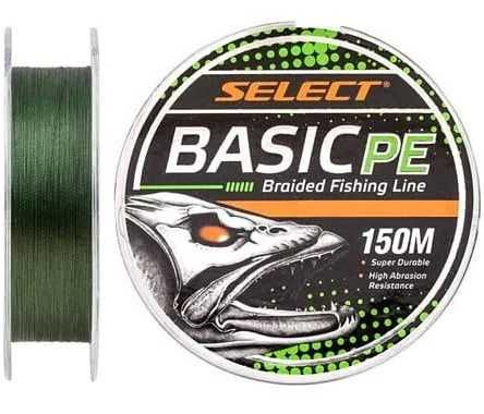 Шнур рыболовный Select Basic PE 100м, 150м/ Select Sprint PE