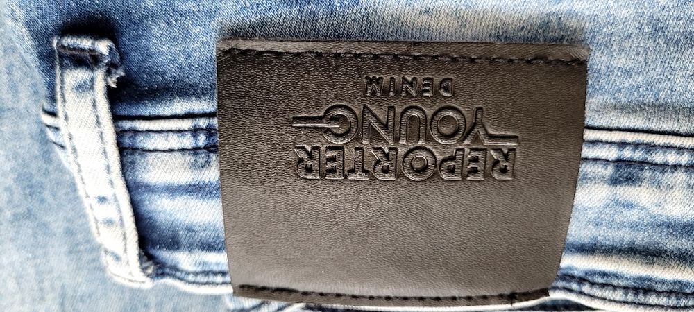 Spodnie Jeans reporter nowe.