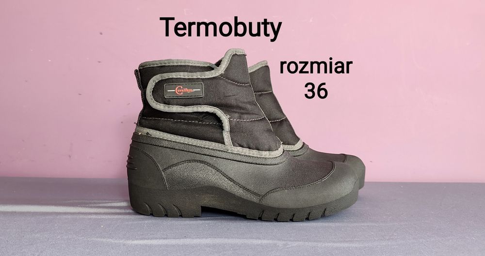 Termobuty niskie Covalliero Ottawa - czarne - rozmiar 36