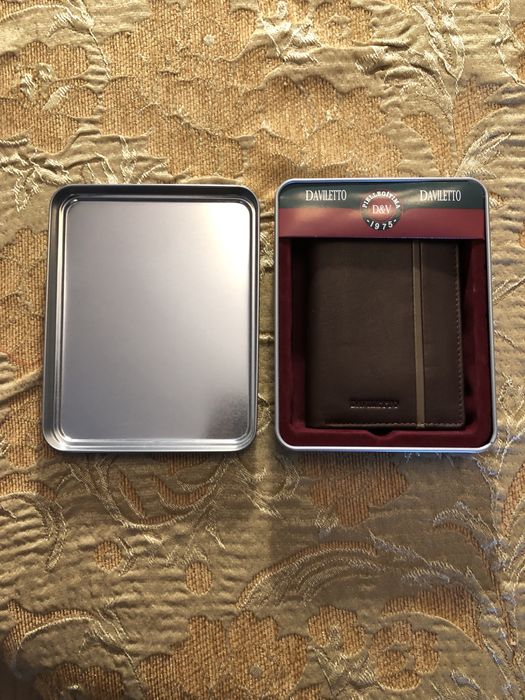 Carteira homem em pele