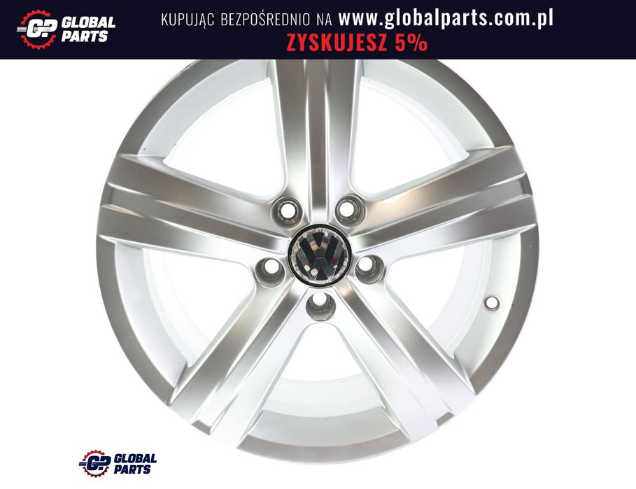 Volkswagen Passat B7 Felga Srebrna 17" 7.5J ET:47 5x112 3A