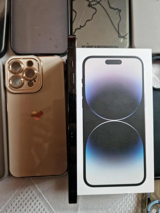SPRZEDAM IPHONE 14PRO MAX 87% baterii zestaw Idealny stan