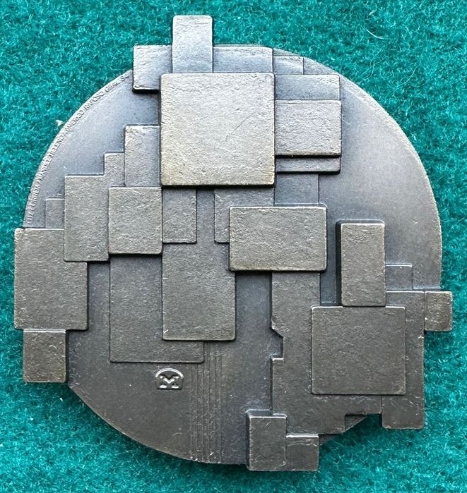 Medalha comemorativa em bronze