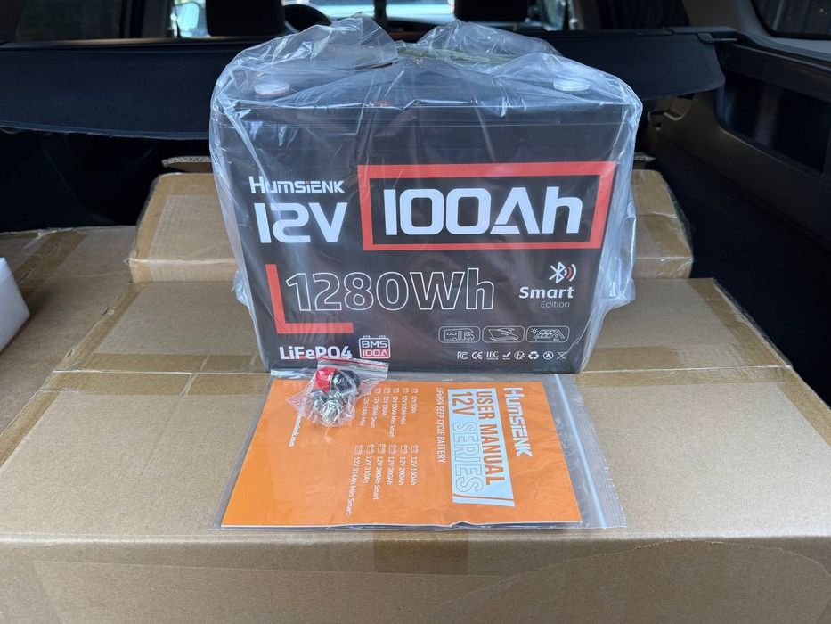 Новий акумулятор LiFePO4 12V 100Ah з блютузом

Якісний та надійний LiF