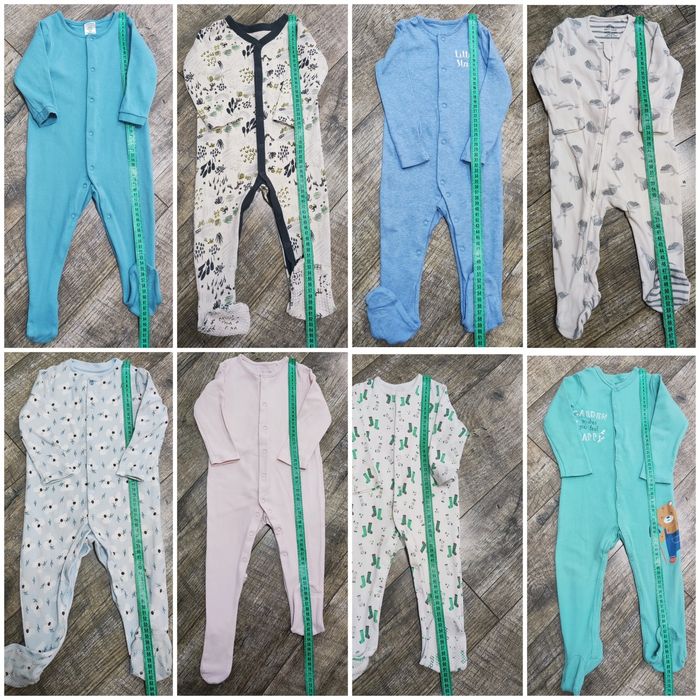 Чоловічки, сліпи M&S, F&F, Next, TU, р. 3-24міс., 62-92