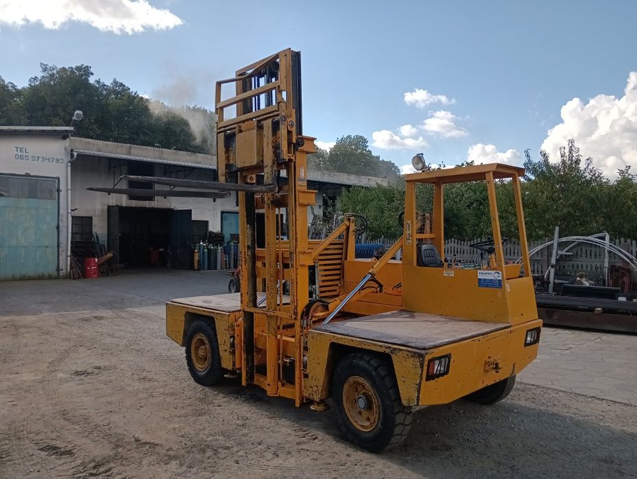 Wózek widłowy bocznego załadunku baumann sl30as wózek boczny boczniak