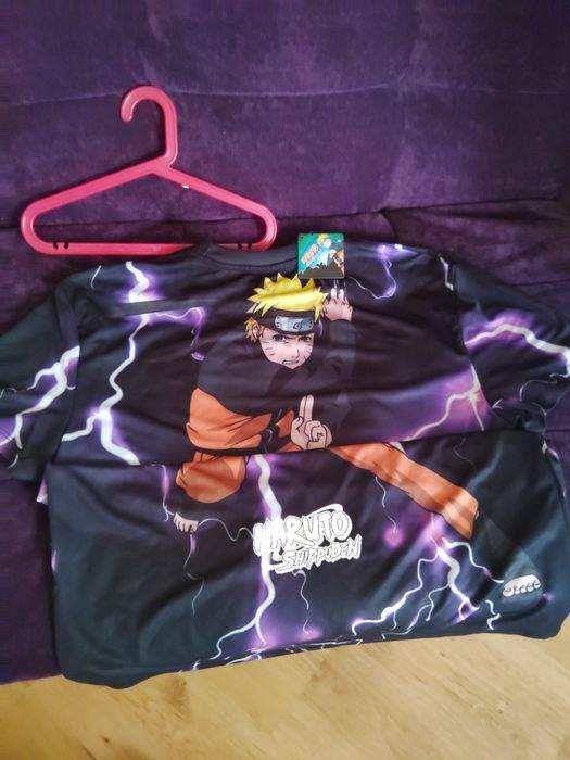 Koszulka Naruto rozmiar l nowa z metką tanio poszukiwana