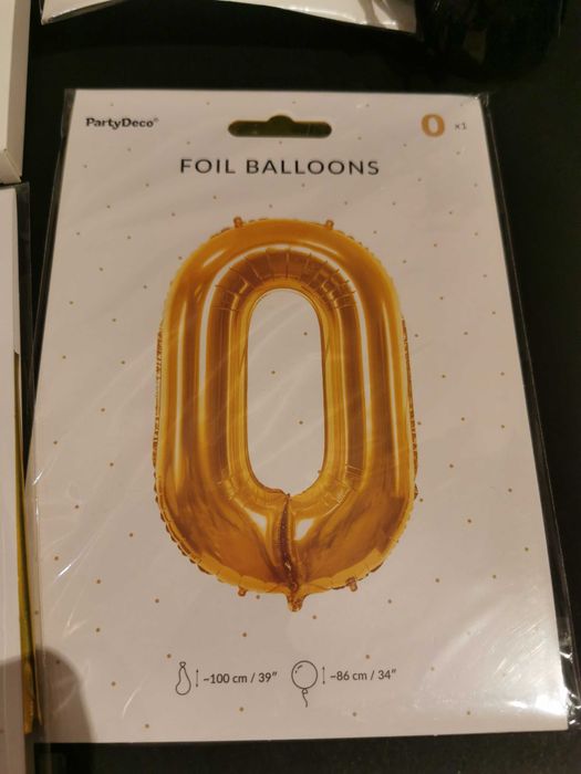 dekoracje urodzinowe 40 lat NOWE 2 zestawy - sam wybierz