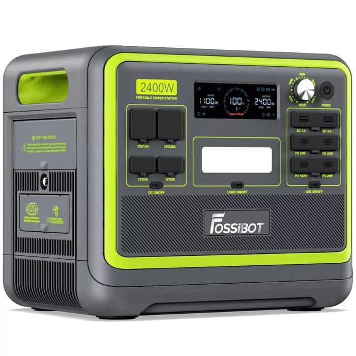 Портативна зарядна станція Fossibot F2400 Green