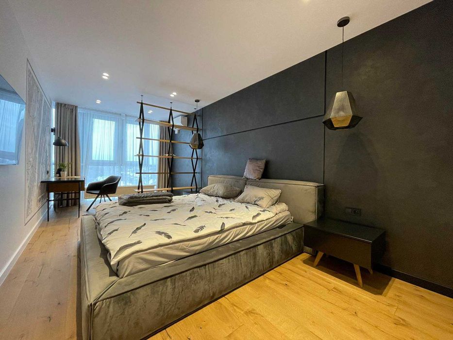 Героїв УПА 73в. Студія+спальня. Гардероб.  60м.кв.  Підземний паркінг!