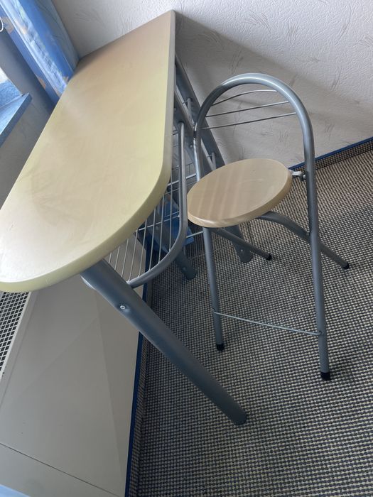 Zestaw barowy do kuchni z jednym składanym chokerem