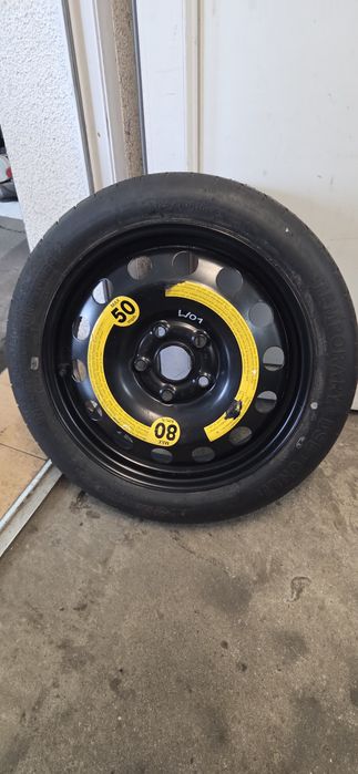 Koło dojazdowe dojazdówka VW Audi Seat Skoda 5x112 16 cali 57,1 jak no