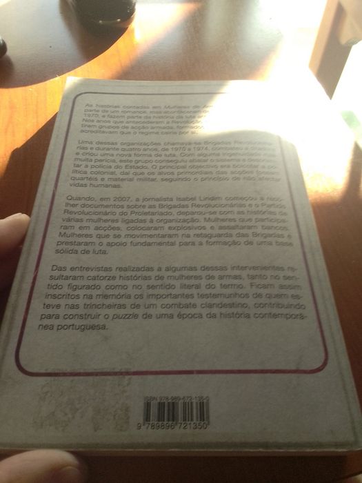 Livro as Mulheres de Armas