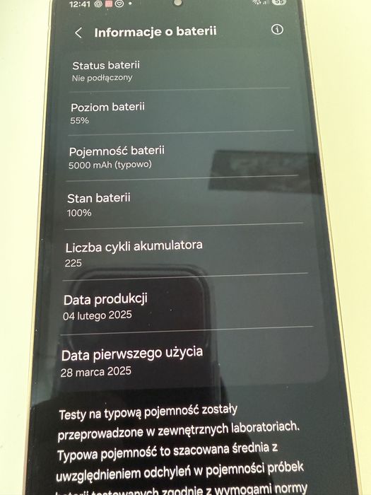Samsung Galaxy S25 Ultra 12GB/ 256GB czarny tytan stan idealny