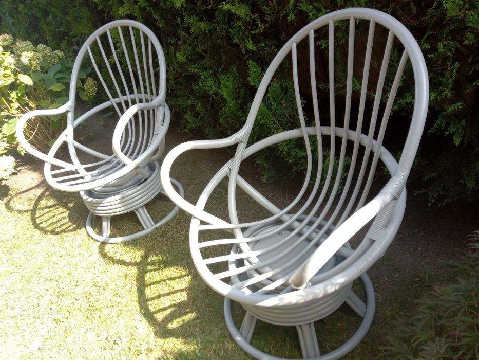 Fotele ogrodowe ratanowe