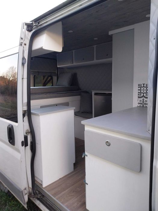 Kompleksowe zabudowy kempingowe, zabudowy campervan.