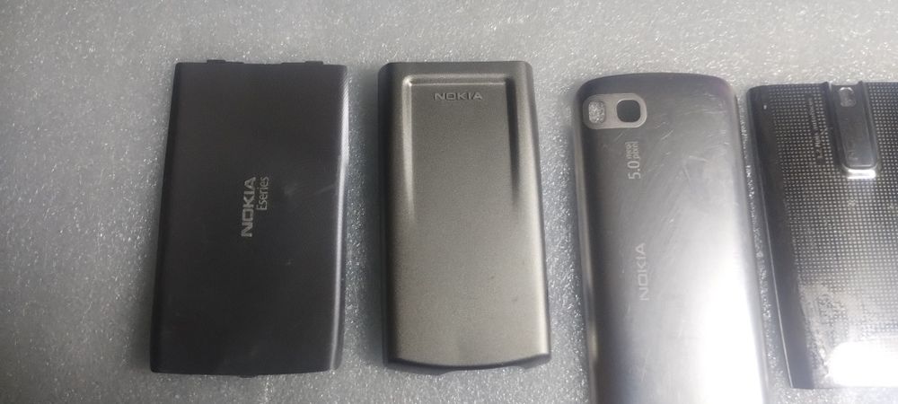 Nokia задні кришки металеві Е серія, Nokia E51 E55 E66 , Nokia X 2- 00, Nokia  C3-01.