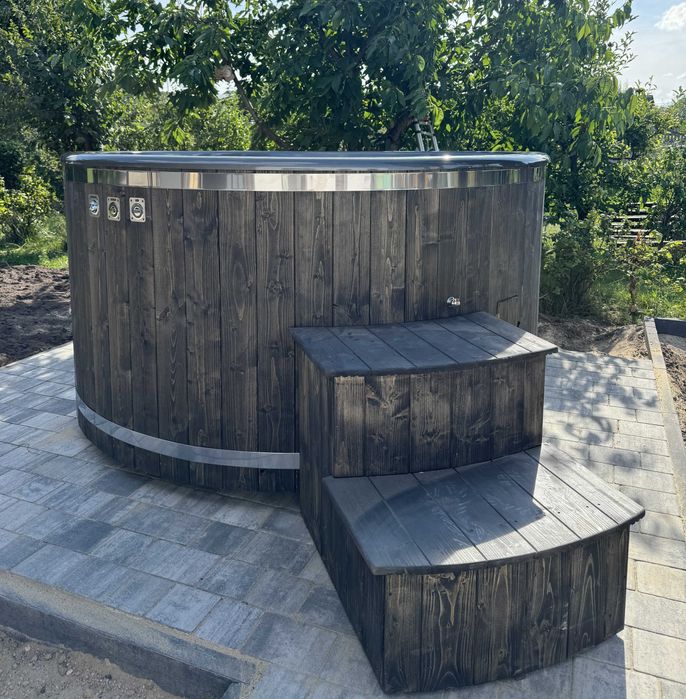 Balia z piecem zintegrowanym od producenta hydromasaż, aeromasaż, FV23