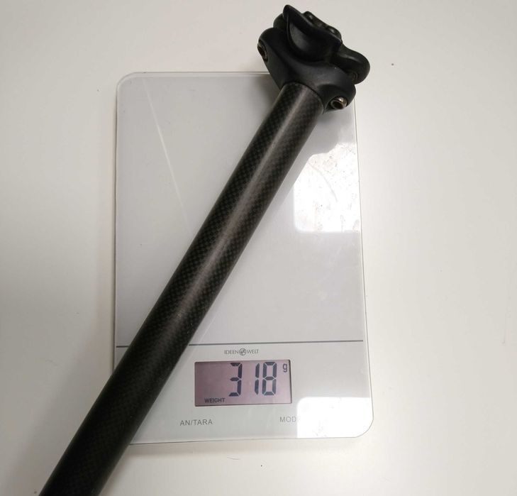 Sztyca aluminium carbon 27,2 350mm 318g Specialized wspornik siodła