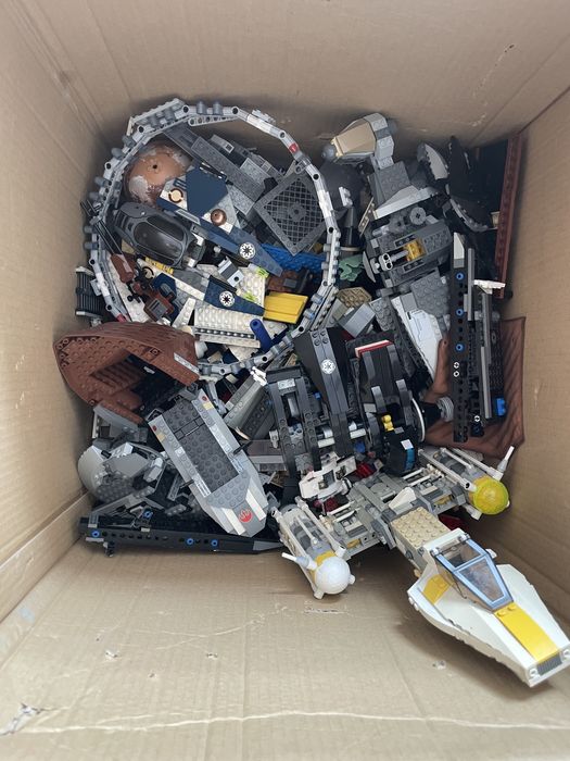 Lego Star Wars statki duzy stary zestaw