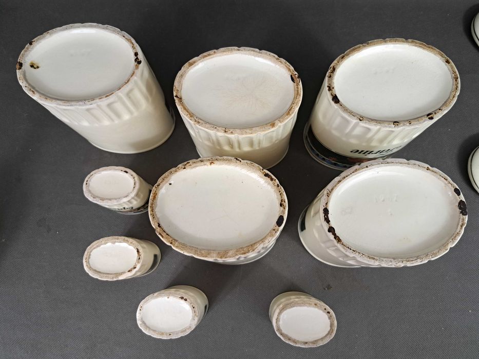 Pojemniki kuchenne ceramiczne, zestaw