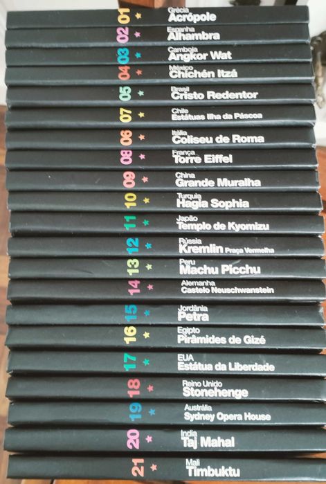 21 Maravilhas à Volta do Mundo - 21 Volumes