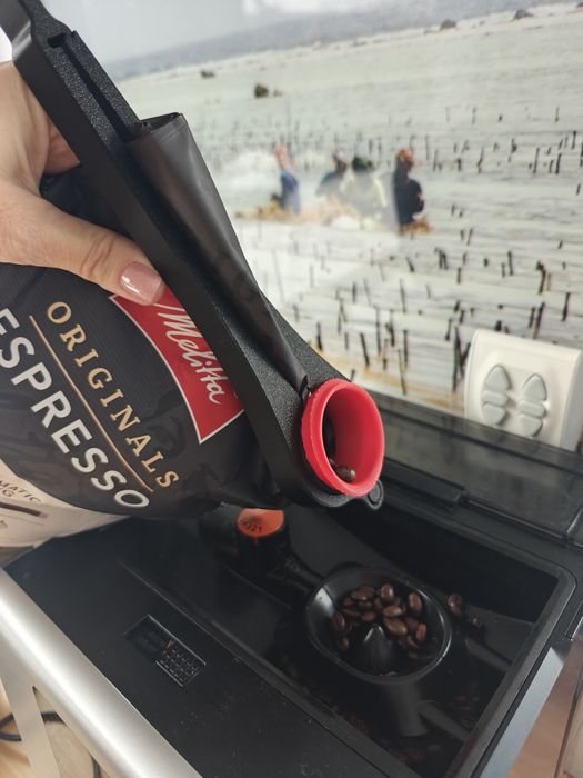 System zamykania torebki na kawę