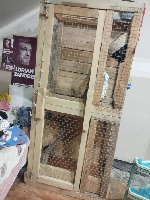 Sprzedam dużą klatkę dla gryzoni lub ptaków