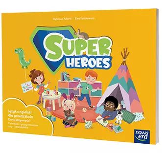 Super Heroes. Karty Aktywności Do Języka Angielskiego Dla Przedszkola. Czterolatki I Grupy Mieszane Trzy- I Czterolatków. Nowa Era. Nowy Produkt