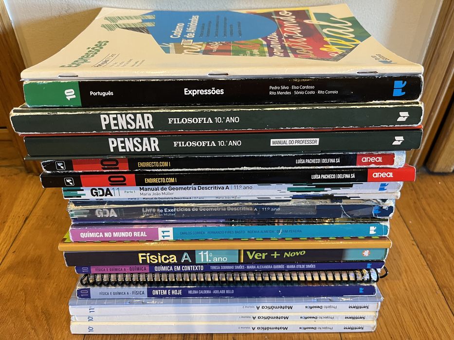 Vendo livros escolares com Caderno de Atividades (Novos)