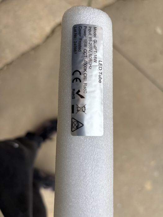 Vendo 12 lampadas tubo led 120cm