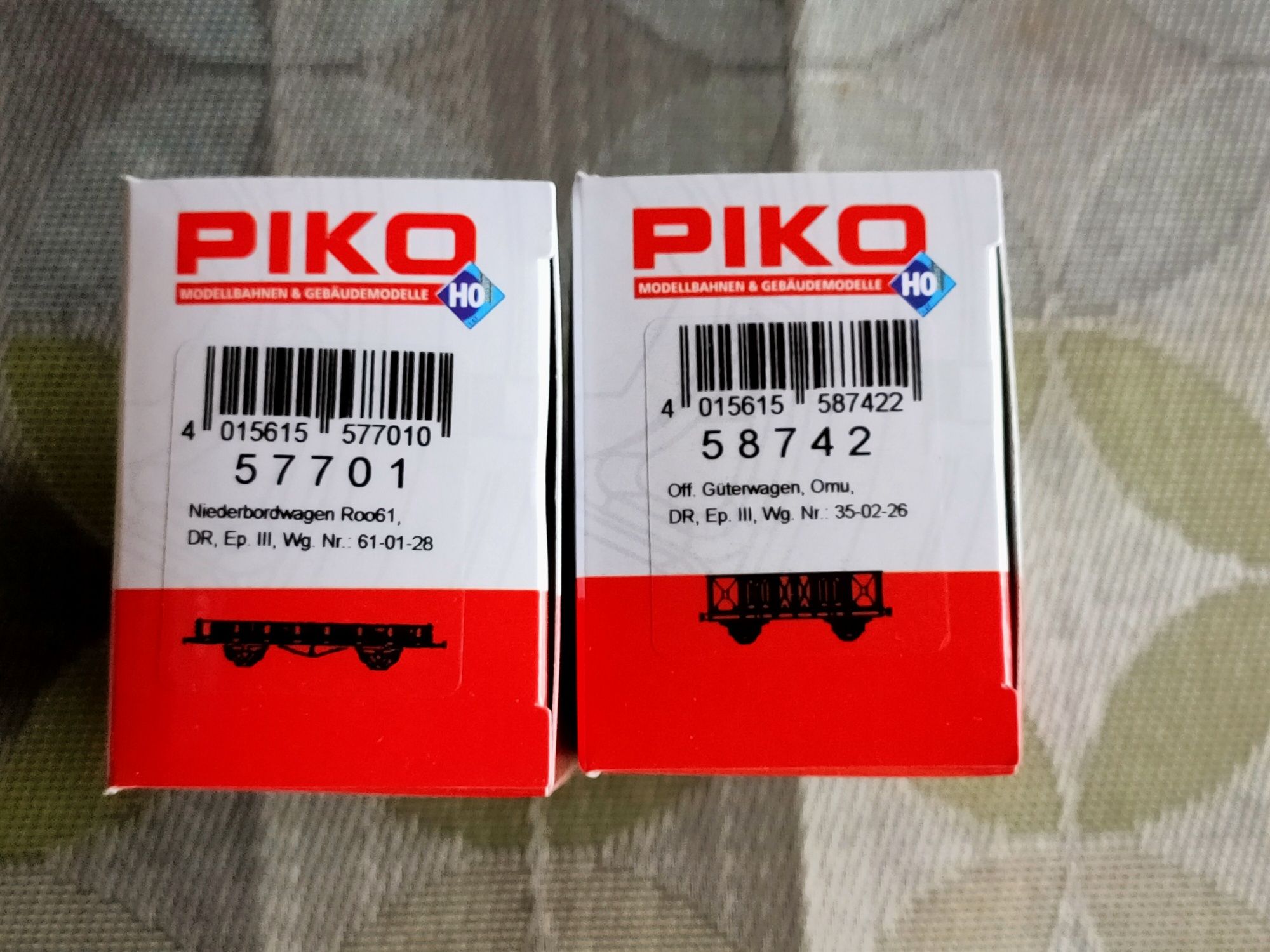 2 sztuki Nowe wagony towarowe DR ep. III Piko 57701 Piko 58742 H0 Sosnowiec  • OLX.pl