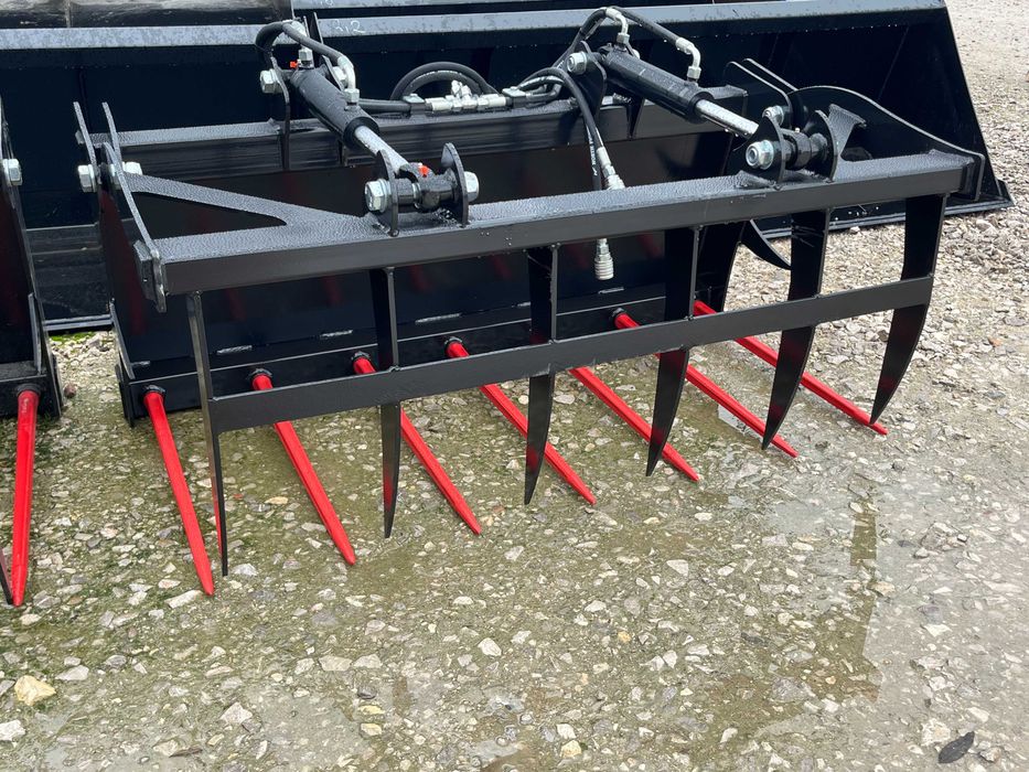 Krokodyl obornika do ładowacza 120cm / 140cm Euro-Ramka łyżko-Krokodyl