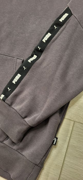 Худі Puma Essentials Tape M на флісі, оригінал. Графіт