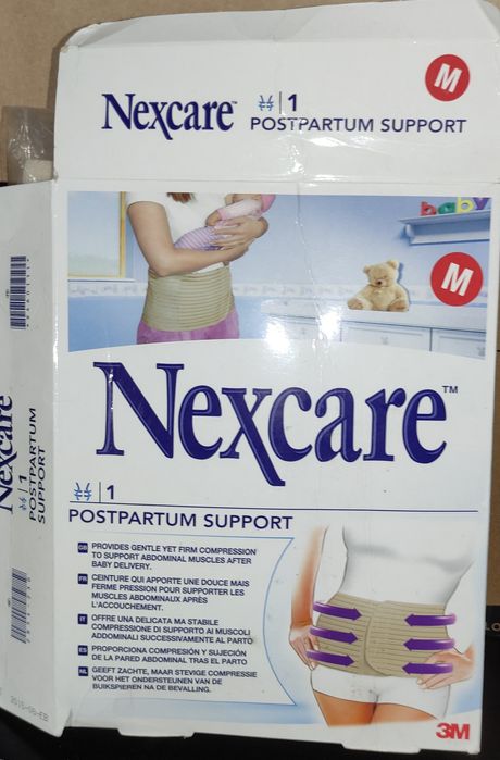 Cinta pós-parto Nexcare usada - tamanho M
Tamanho M