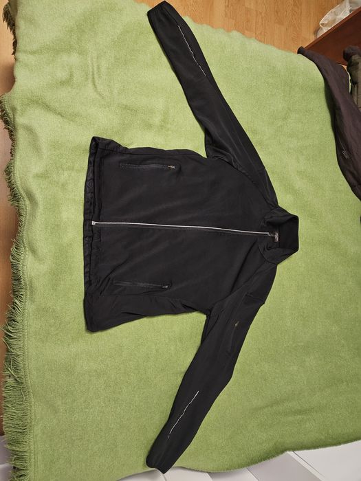 Bluza rowerowa i do biegania czarna sportowa