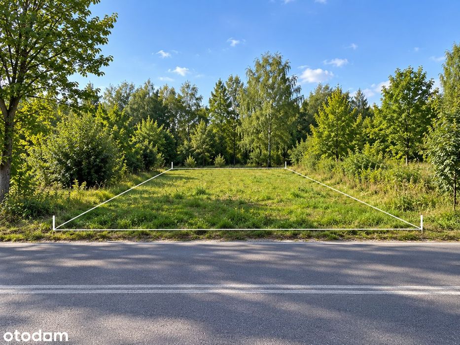 Dzialka budowlana Chrzanów ul. Stara Huta 10,5ar pierwsza linia WZ - Widok 3