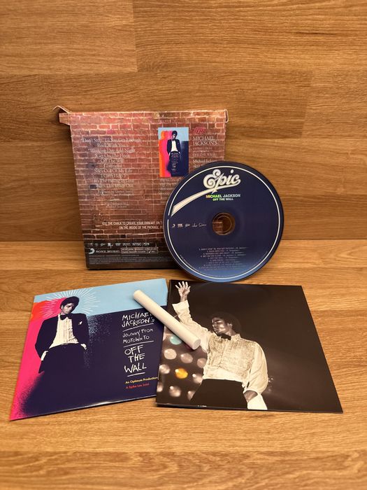 Michael Jackson Off the Wall CD DVD stan jak nowy igła