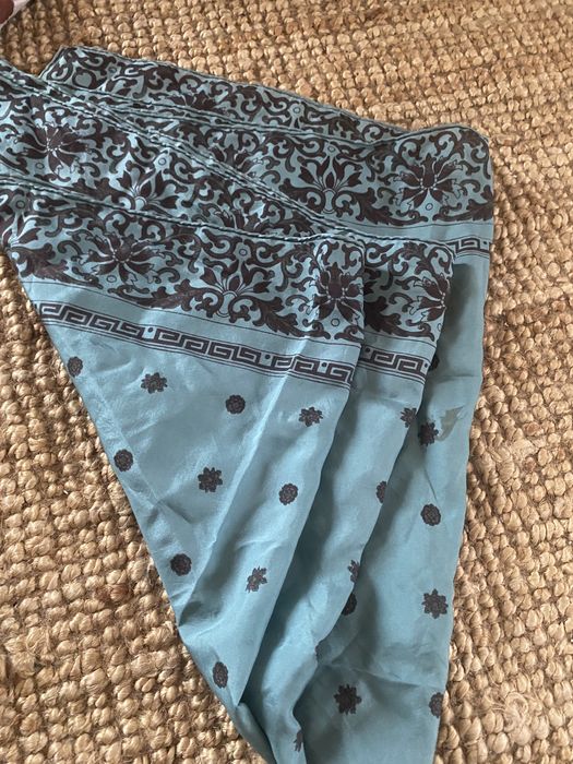 Chusta damska - niebieski z brazem s’olivier