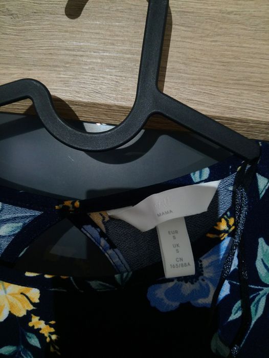 Sukienka ciążowa w kwiaty