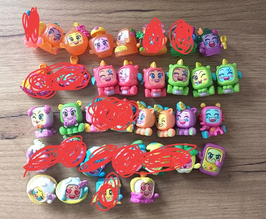 Mojipops 162szt mix wybór