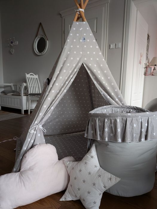 Tipi (namiot) dla dziecka wraz z dodatkami