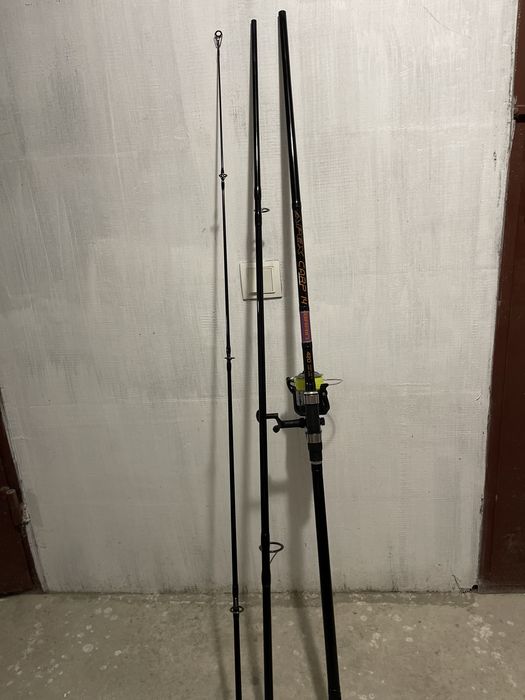 Карповий комплект, вудлище Brain carp 4.2 m