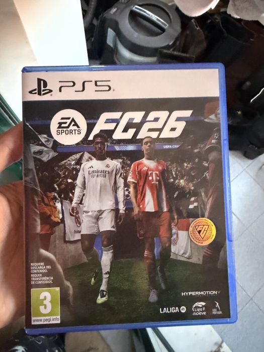 Fc26 ps5 estou a vender por nao gostar desse estilo de jogos.